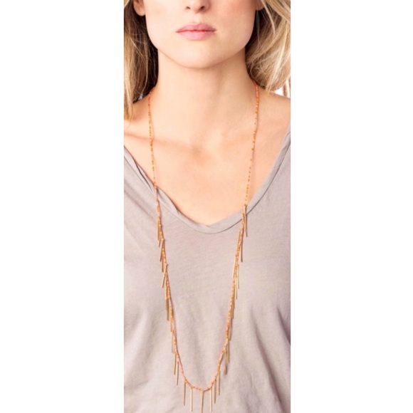 GORJANA • Marmount Fringe Boho Necklace - Picture 2 of 5